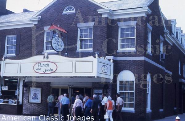 Punch and Judy Theatre - From American Classic Images